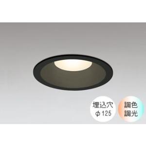 ダウンライト 125φ埋込穴 LED内蔵 60W相当 電球色〜昼光色 色の変化を楽しむ 調光 調色 ...