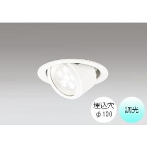 ダウンライト 100φ埋込穴 LED内蔵 60W相当 昼白色 爽やかな白色の光 調光 軒下取付専用 ...