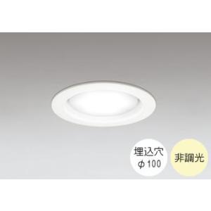 ダウンライト 100φ埋込穴 LED電球交換型 60W相当 温白色 明るい雰囲気の黄色い光 調光不可...