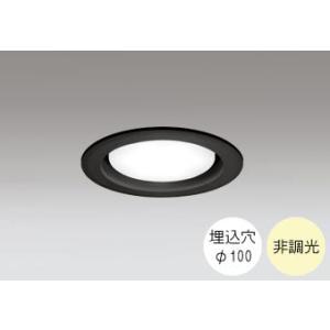 ダウンライト 100φ埋込穴 LED電球交換型 100W相当 温白色 明るい雰囲気の黄色い光 調光不...