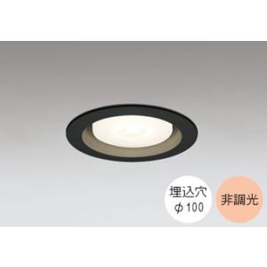 ダウンライト 100φ埋込穴 LED電球交換型 60W相当 電球色 オレンジ色の光 調光不可 R15...