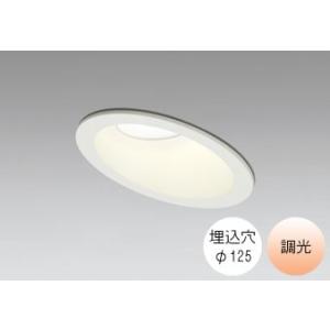 ダウンライト 125φ埋込穴 LED内蔵 FHT24W相当 電球色 オレンジ色の光 調光 R15クラ...