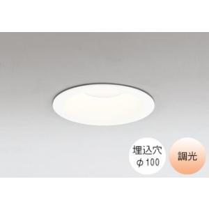 ダウンライト 100φ埋込穴 LED内蔵 60W相当 電球色 オレンジ色の光 調光 R15クラス2 ...