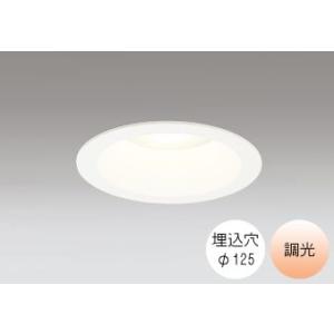 ダウンライト 125φ埋込穴 LED内蔵 FHT42W相当 電球色 オレンジ色の光 調光 R15クラ...