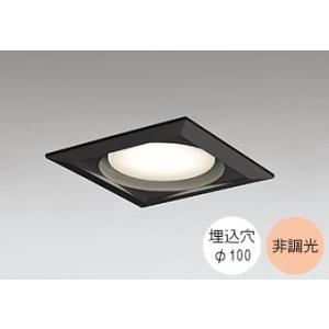 ダウンライト 100φ埋込穴 LED電球交換型 60W相当 電球色 オレンジ色の光 調光不可 R15...
