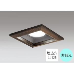 ダウンライト 角型□125mm LED電球交換型 100W相当 昼白色 爽やかな白色の光 調光不可 ...