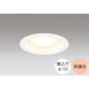 ダウンライト 125φ埋込穴 LED電球交換型 FHT24W相当 電球色 オレンジ色の光 調光不可 ...