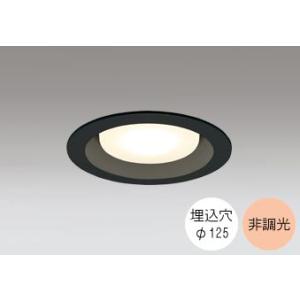 ダウンライト 125φ埋込穴 LED電球交換型 FHT24W相当 電球色 オレンジ色の光 調光不可 ...