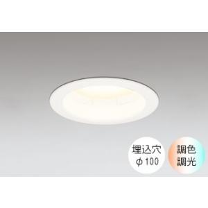 ダウンライト 100φ埋込穴 LED電球交換型 100W相当 電球色〜昼光色 色の変化を楽しむ 調光...