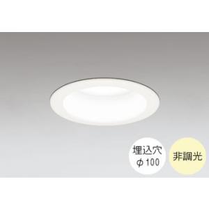 ダウンライト 100φ埋込穴 LED電球交換型 60W相当 温白色 明るい雰囲気の黄色い光 調光不可...