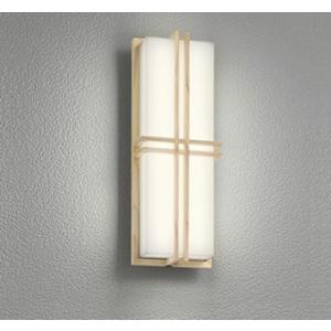 玄関灯 ポーチライト 防犯ライト 人感センサーライト 照明器具和 白木調 電球色 防雨型 LED一体...