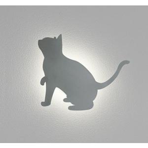 エクステリア 屋外灯 照明器具 LED シルエット ネコ 影 デコレーション 電球色 防雨型 LED...