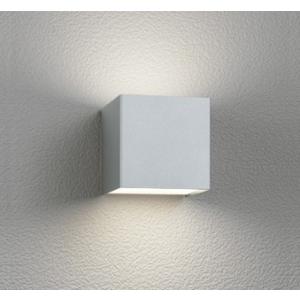 エクステリア 屋外灯 照明 キューブ 電球色 防雨型 LED一体型 上下配光 OG254381R