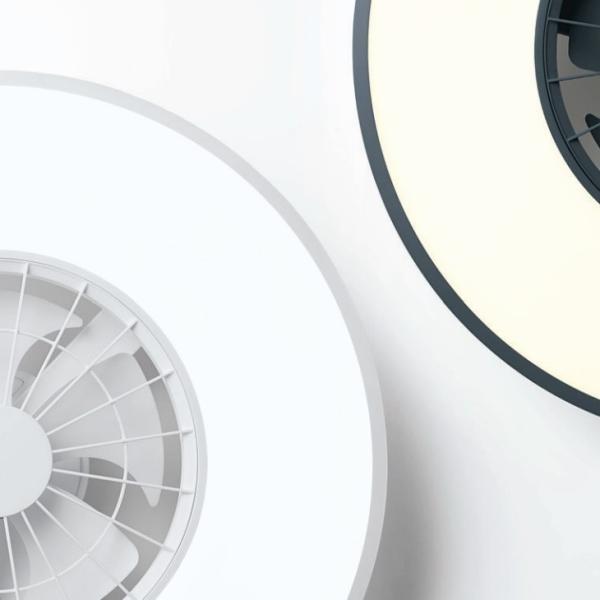 シーリングファン 〜8畳 照明 天井 LED フラットファン 2700〜6500K 色の変化を楽しむ...