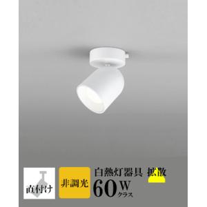 スポットライト LED 照明 屋内 拡散 電球色 白熱球60WW相当 非調光 一体型 センサーなし ...