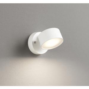 スポットライト天井直付けタイプ LED電球付属 調光不可 シンプル 電球色 24W相当 非調光 OS...