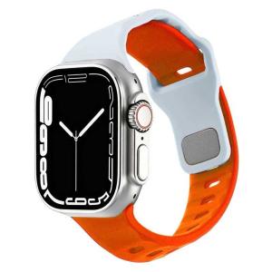 アップルウォッチ ベルト シリコン 斜め バン...の詳細画像5