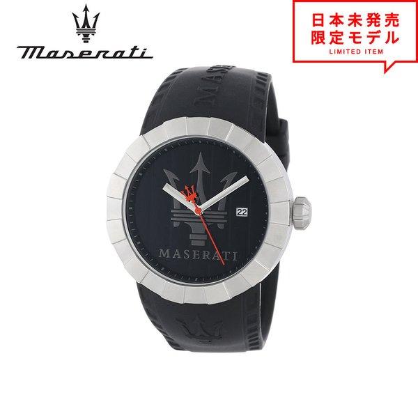 MASERATI マセラティ メンズ 腕時計 リストウォッチ R8851103002 ブラック/シル...