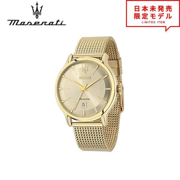 MASERATI マセラティ メンズ 腕時計 リストウォッチ R8853118003 ゴールド 海外...