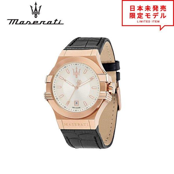 MASERATI マセラティ メンズ 腕時計 リストウォッチ R8851108019 ブラック/ゴー...