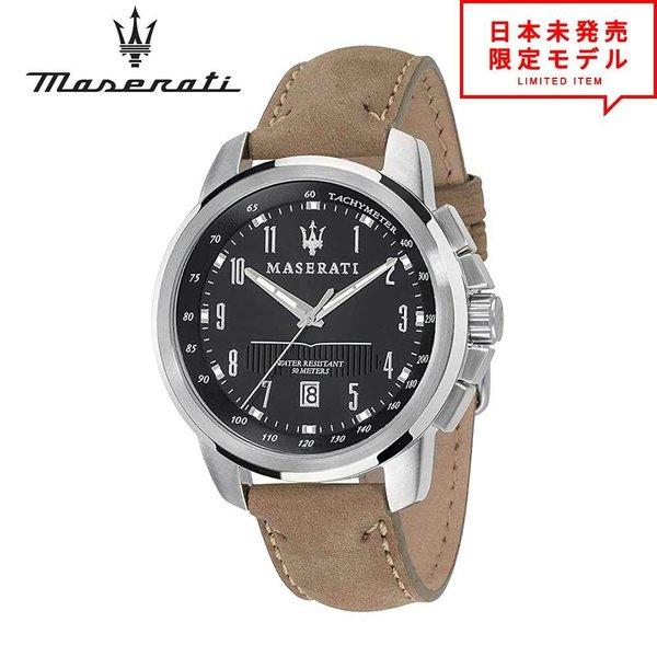 MASERATI マセラティ メンズ 腕時計 リストウォッチ R8851121004 ベージュ/ブラ...