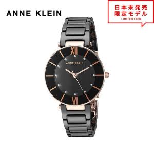 最安値挑戦中！ ANNE KLEIN アンクライン レディース 腕時計 リストウォッチ AK/3266BKRG ブラック/ゴールド 海外限定 時計 当店1年保証｜SMART PARK Yストア