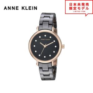 最安値挑戦中！ ANNE KLEIN アンクライン レディース 腕時計 リストウォッチ AK/3312BKRG ブラック/ゴールド 海外限定 時計 当店1年保証