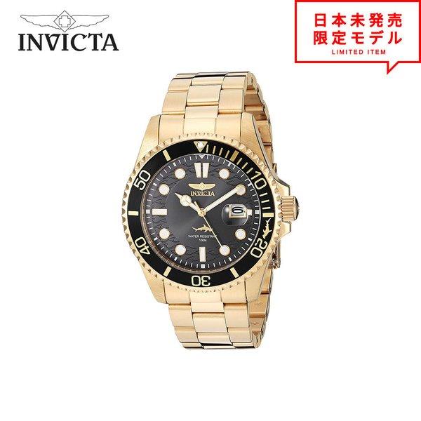 最安値挑戦中！ Invicta メンズ 腕時計 30026 ブラック/ゴールド 海外限定 当店1年保...