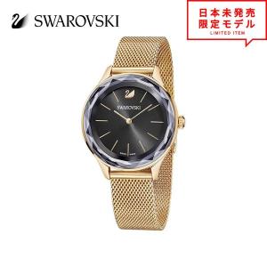 スワロフスキー　腕時計　SWAROVSKI ブラック　ゴールド SWAROVSKI|【新作】スワロフスキーウォッチ| 渋谷スクランブル