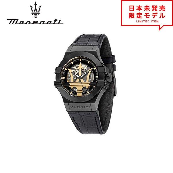 MASERATI マセラティ メンズ 腕時計 リストウォッチ R8821108027 ブラック/ゴー...