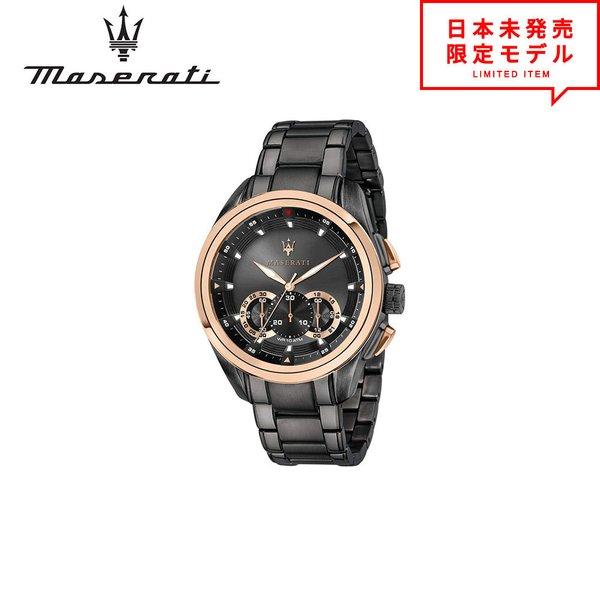 MASERATI マセラティ メンズ 腕時計 リストウォッチ R8873612016 ブラック/ゴー...