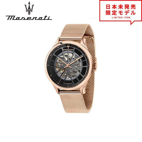 MASERATI マセラティ メンズ 腕時計 リストウォッチ R8823136001 ブラック/ゴー...