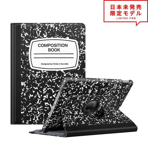 iPad 10.2インチ 第8世代 第7世代 ケース カバー ブックブラック オートスリープ/ウェイ...