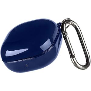 Galaxy ギャラクシー バッズ ケース 耐衝撃 落下防止 収納ケース ネイビー プラスチック B...