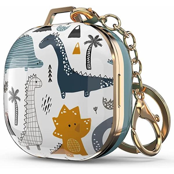 Galaxy ギャラクシー バッズ ケース 耐衝撃 落下防止 収納ケース ライトブルー ポリカーボネ...