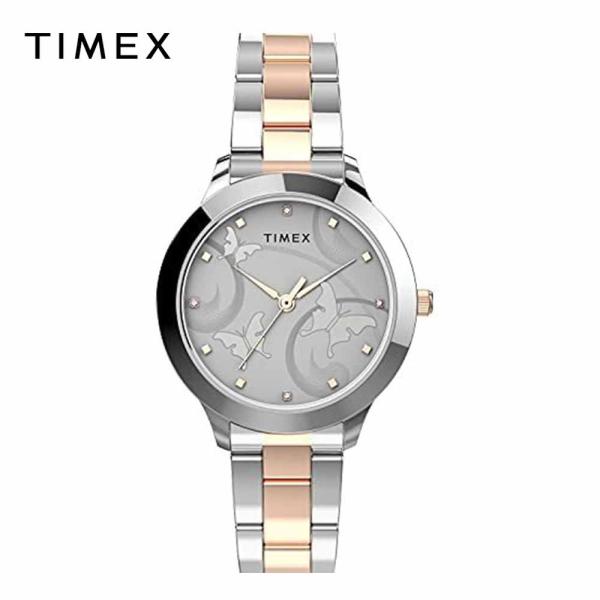 TIMEX タイメックス レディース 腕時計 クォーツ ドレスウォッチ TW2V20300JI シル...