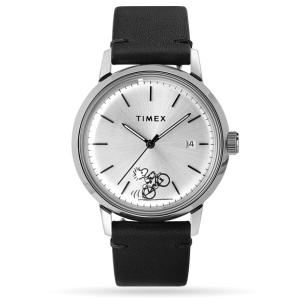 TIMEX タイメックス 腕時計 Peanuts スヌーピー TW2U85700ZV マーリンオート...