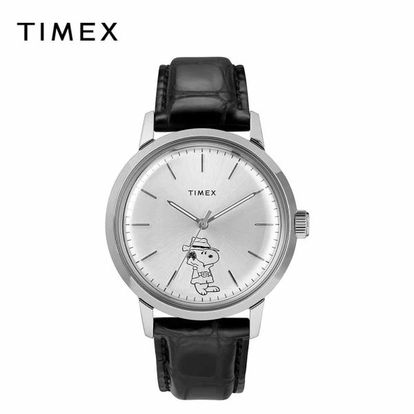 TIMEX タイメックス 腕時計 Peanuts スヌーピー TW2U99500ZV マーリンオート...