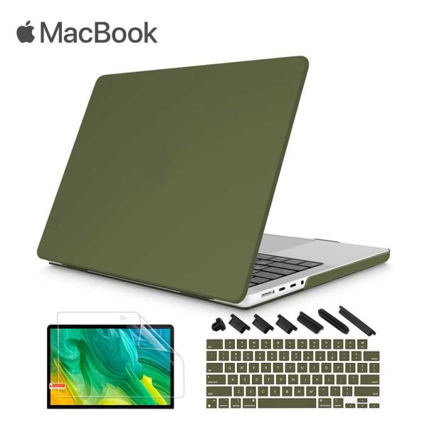 MacBook Pro 14/16 インチ 2021 ケース カバー アボカドグリーン Apple ...