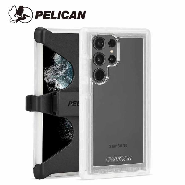 Pelican ペリカン ボイジャー ギャラクシー S22 / S23Ultra クリア ミリタリー...