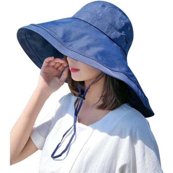 即納 紫外線対策 UVカット バケハ UPF50+ メッシュ あご紐付き 日よけ防止 日焼け防止 ネ...