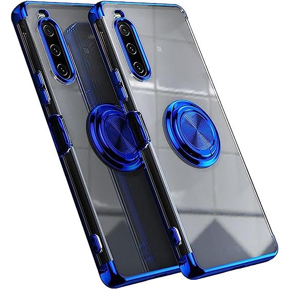 即納 ソニー エクスペリア スマホケース ブルー SONY Xperia 10 V SO-52D/S...