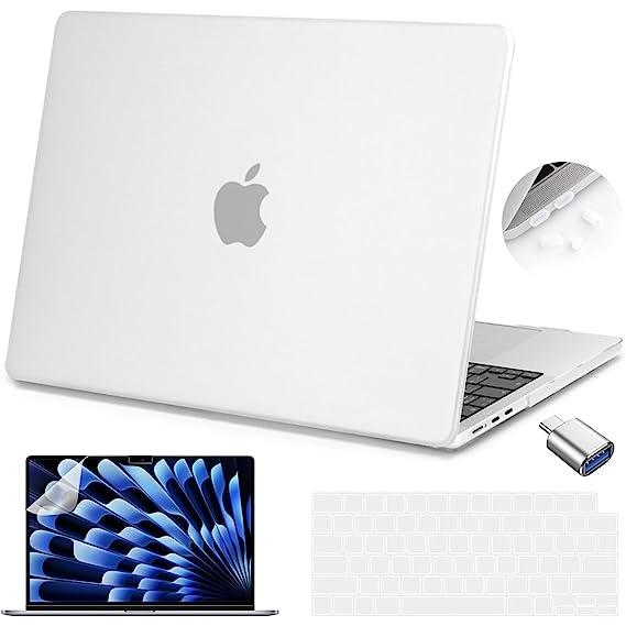 マックブック エアー 15 インチ 2023 A2941 M2 チップ ケース カバー マットクリア...