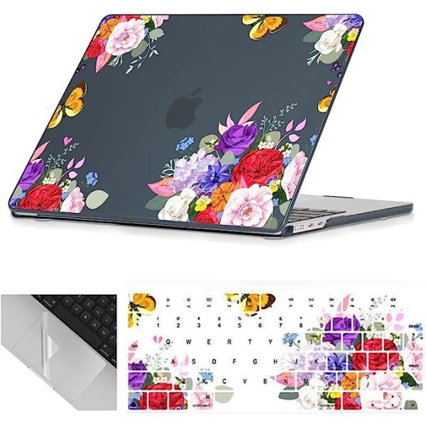 マックブック エアー 15 インチ 2023 A2941 M2 チップ ケース カバー バタフライ ...