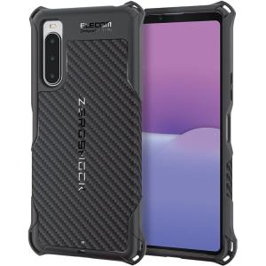 即納 ソニー エクスペリア スマホケース ブラック SONY Xperia 10 V SO-52D/...