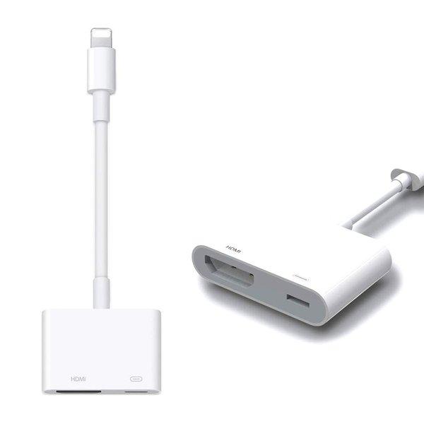 即納 iPhone HDMI コネクタケーブル ミラーリング アダプター 1080P 高画質 変換ケ...