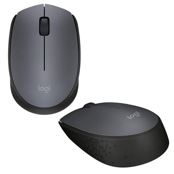 即納 ワイヤレスマウス 無線 マウス Logicool ロジクール USBレシーバー｜グレー パソコ...