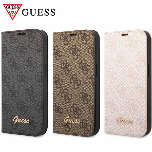 GUESS ゲス iPhone14/14Pro/14Plus/14ProMax ケース ブラック/ブ...