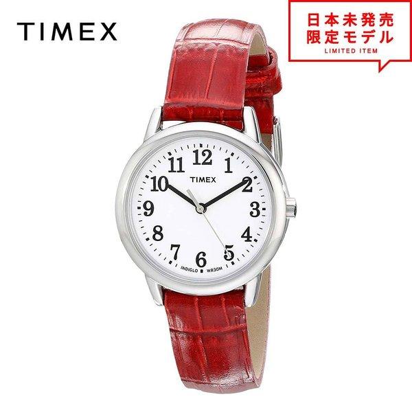 TIMEX タイメックス レディース 腕時計 リストウォッチ TW2P68700 レッド/ホワイト ...