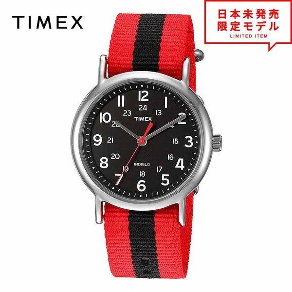 TIMEX タイメックス レディース 腕時計 リストウォッチ TWC030800 レッド/ブラックス...